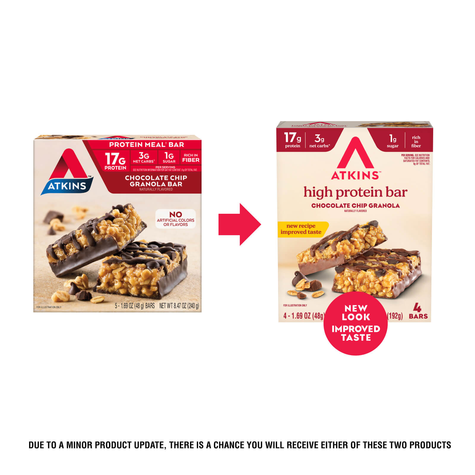 Chocolate Chip Granola High Protein Bars - Image 6